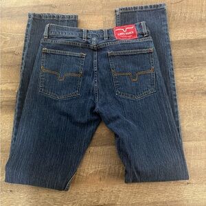 Kimes Ranch Men's Dark Blue Straight Jeans